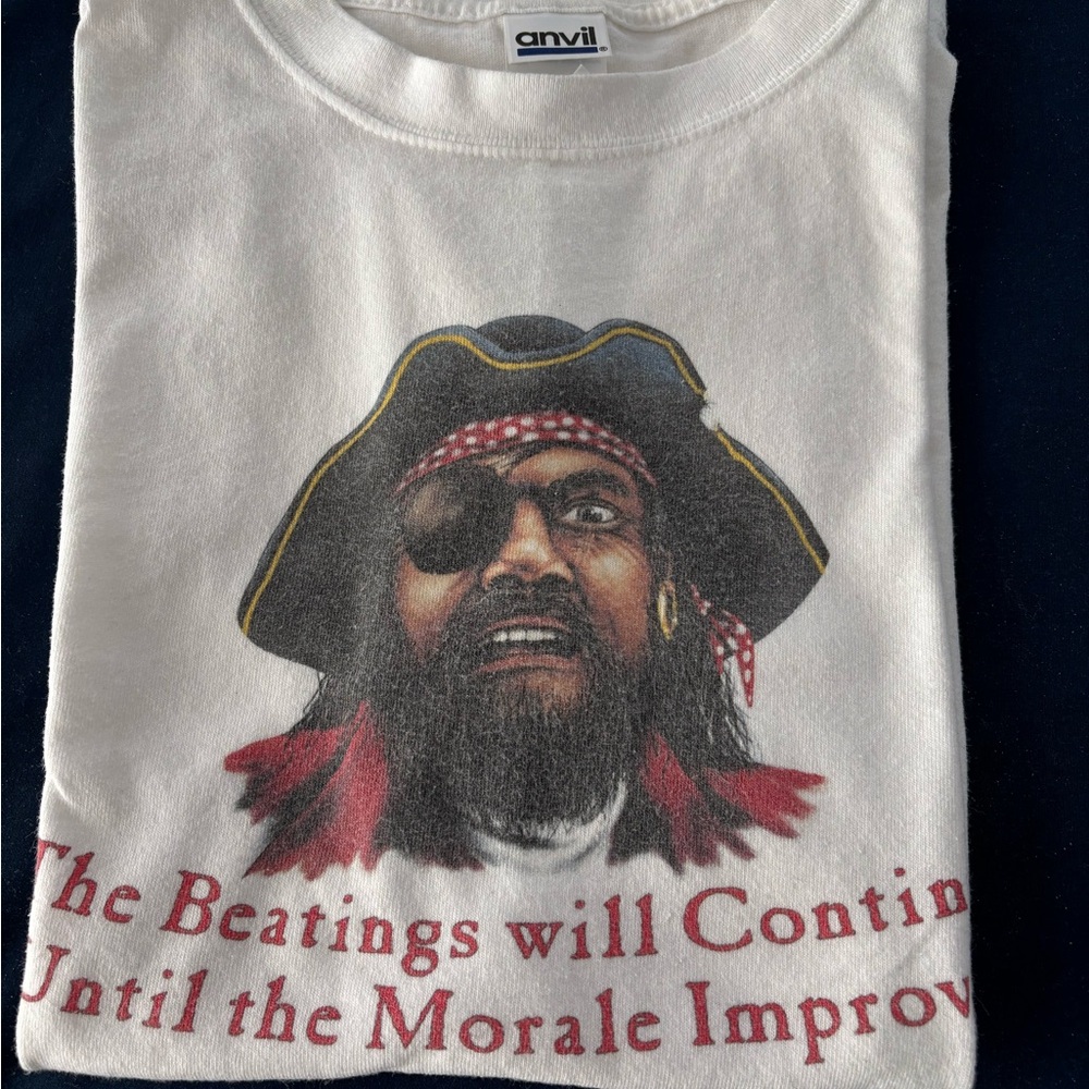 The Beatings Will Continue Until The Morale Improves t-shirt